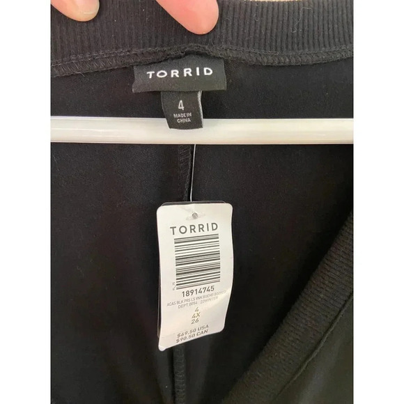 Torrid New Ruched Long Sleeve Bodycon Dress in Black Size 4X Size 4 Size 4XL - Picture 6 of 12